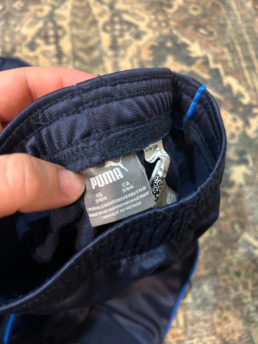 PUMA Kids Navy Track Jacket and Pants Set - Picture 4 of 4